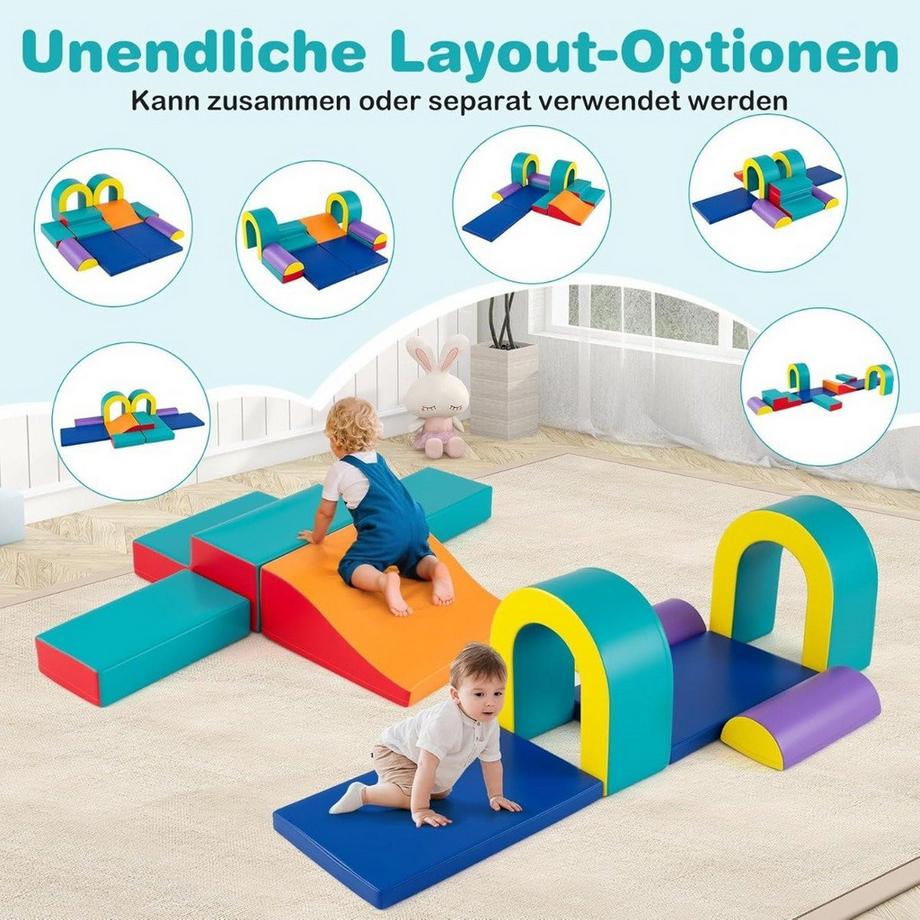Northix Ensemble de blocs d'escalade en mousse pour tout-petits  