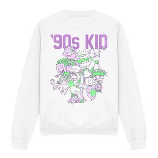 Nickelodeon 90s Kid Sweatshirt Imprimé Graphique  