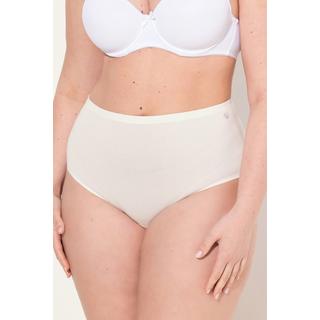 Ulla Popken  Slip a vita alta con tessuto incollato e senza cuciture per un look discreto 