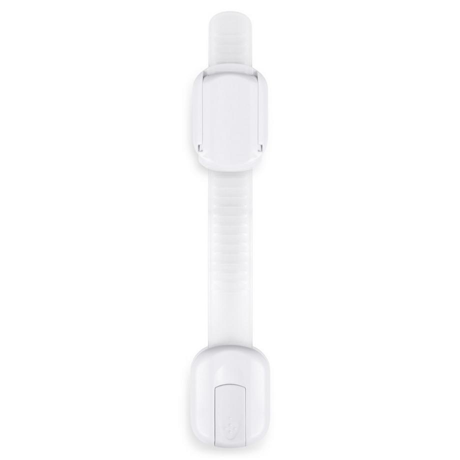 B2X  Chiusura di sicurezza per ante di armadi Ricokids 798100, pacco da 6, bianco 