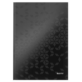 Leitz LEITZ Notizbuch WOW A4 4626-10-95 kariert, 90g schwarz  
