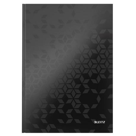 Leitz LEITZ Notizbuch WOW A4 4626-10-95 kariert, 90g schwarz  