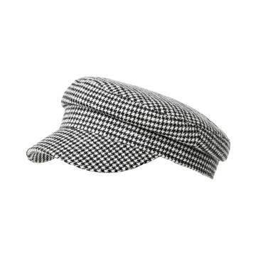 Casquette Carreaux Pied-de-Poule