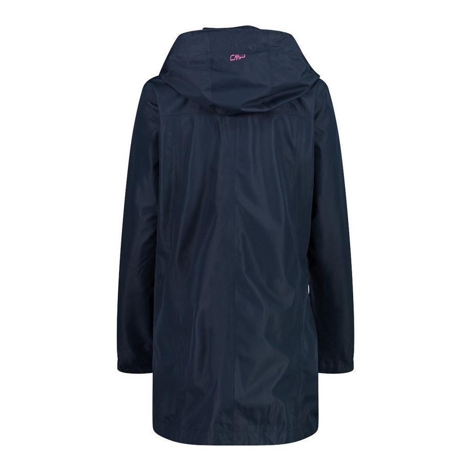 CMP Wasserdichte Kapuzenjacke mit Druckknöpfen  