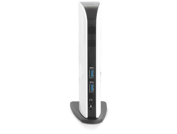 DeLock  87568 replicatore di porte e docking station per notebook Cablato Nero, Bianco 