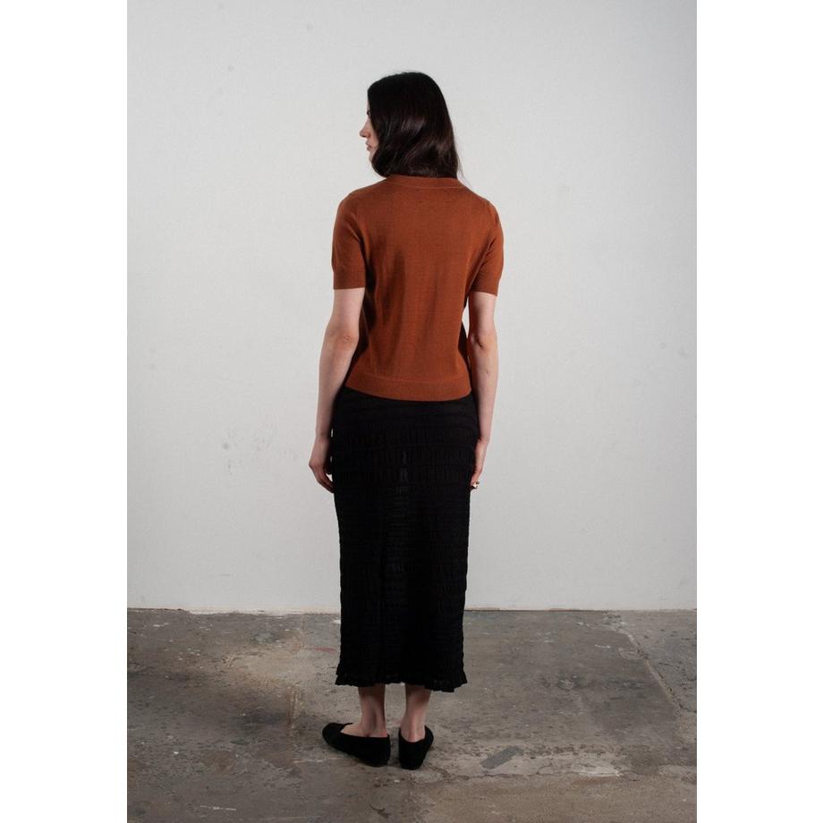 Studio Cashmere8 Frida 10 V-Ausschnitt Kurzarm T-Shirt  