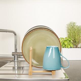 Northix Tellerständer Bambus  