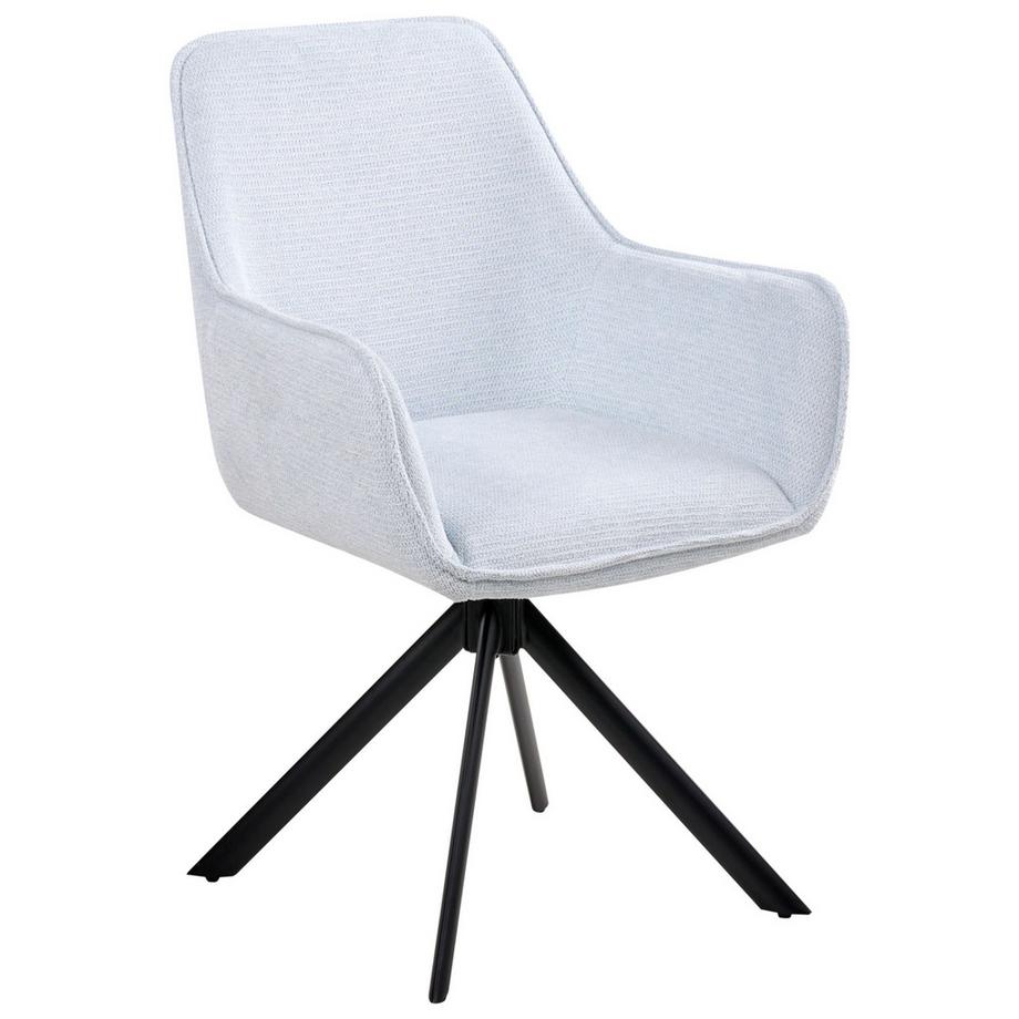 Sedia da pranzo en Lino sintetico Scandinavo MORNAS