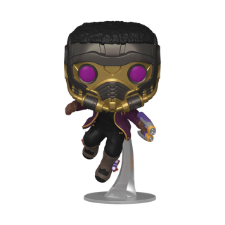 Funko  Funko POP ! Marvel What If...? T'Challa Star-Lord (871) 