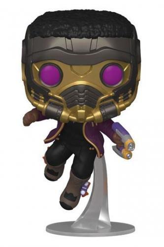 Funko  Funko POP ! Marvel What If...? T'Challa Star-Lord (871) 