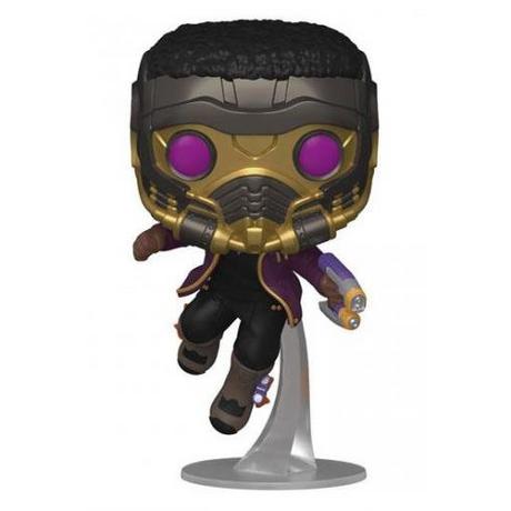 Funko  Funko POP ! Marvel What If...? T'Challa Star-Lord (871) 