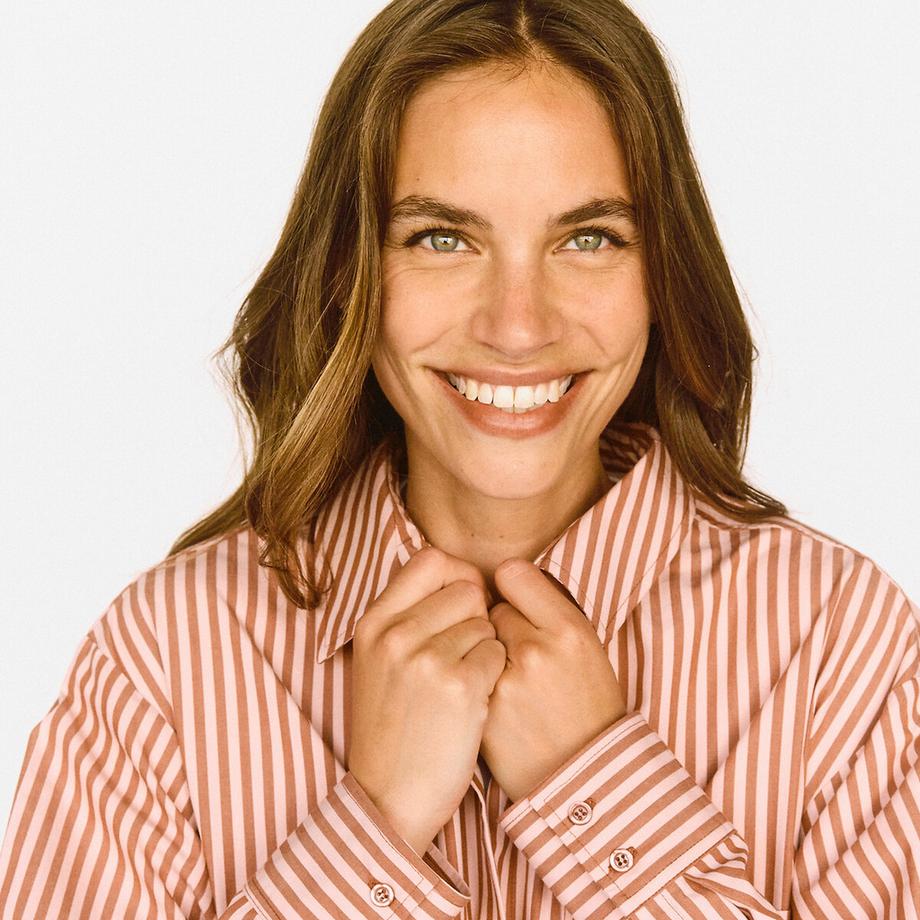 La Redoute Collections Camicia a Righe in Cotone  