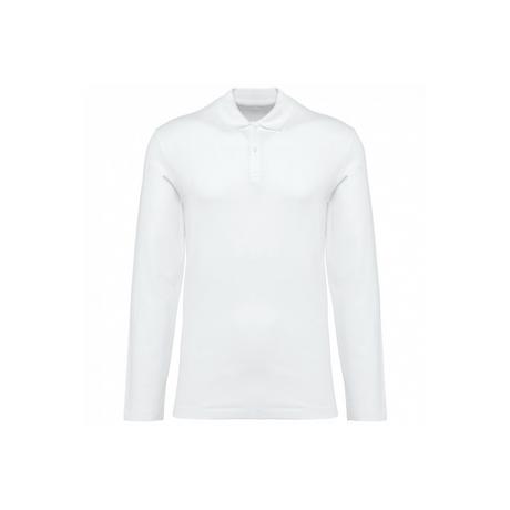 Kariban Supima Polo Maniche Lunghe  