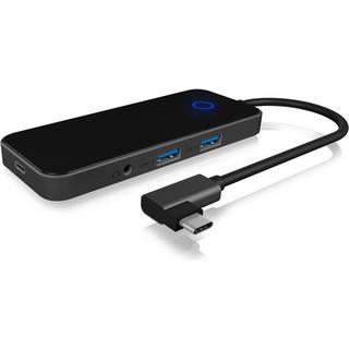 ICY Box  USB Type-C Docking Station con cavo integrato 