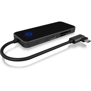 USB Type-C Docking Station con cavo integrato