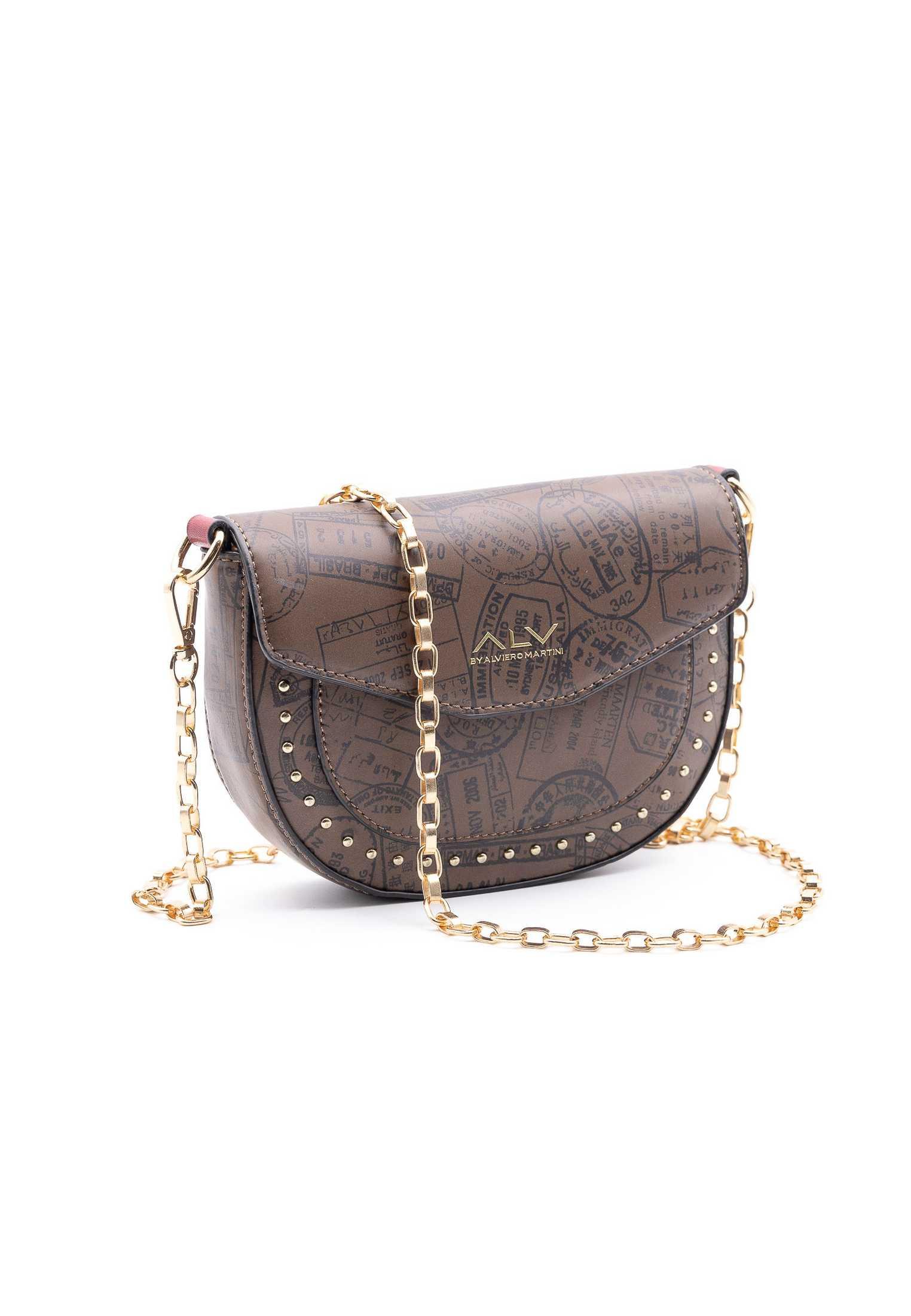 ALV by Alviero Martini  Shoulder Bags With Flap Collection Studs 