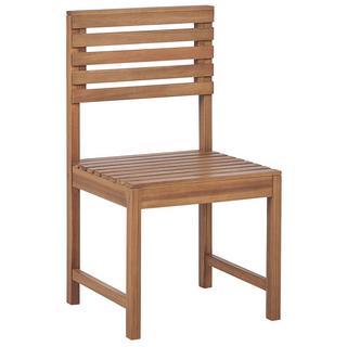 Beliani Modulo Poltrona en Legno d'acacia Scandinavo TREIA  