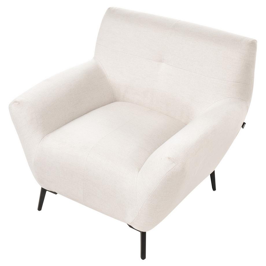 Beliani Sessel aus Stoff Modern LAKENE  