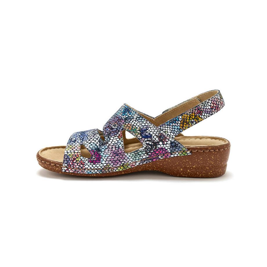 Pédiconfort Sandali in Pelle Extra Larghi  