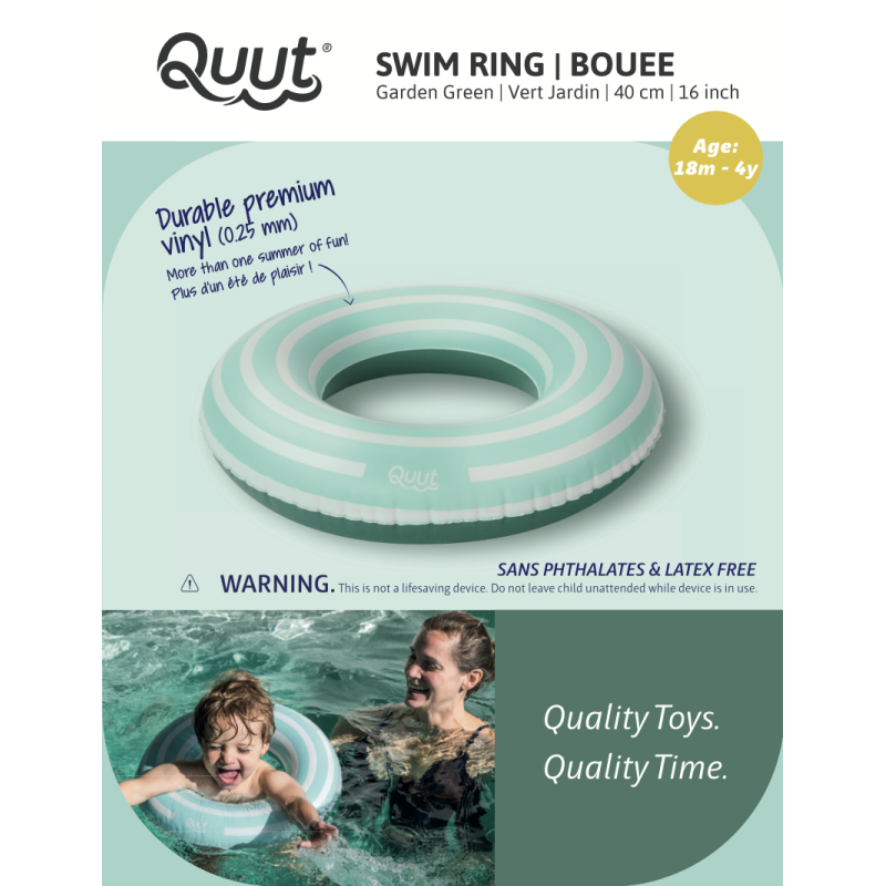 Quut  Swim rings, Small Garden green (40cm) 