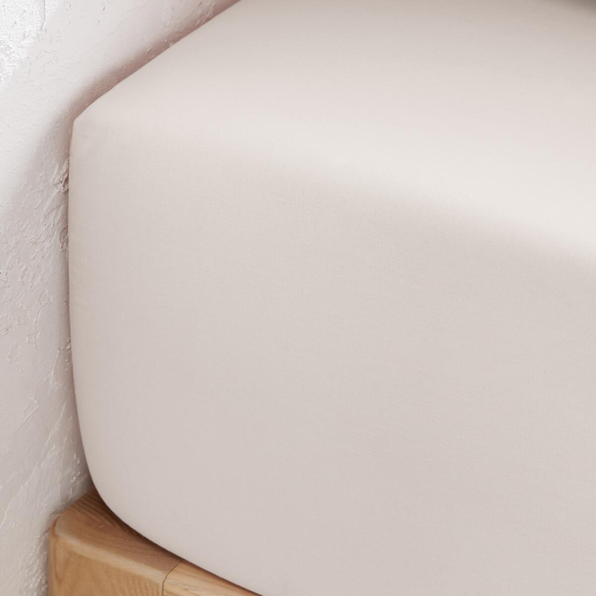 La Redoute Intérieurs Scenario Drap Housse Uni Coton Bio  