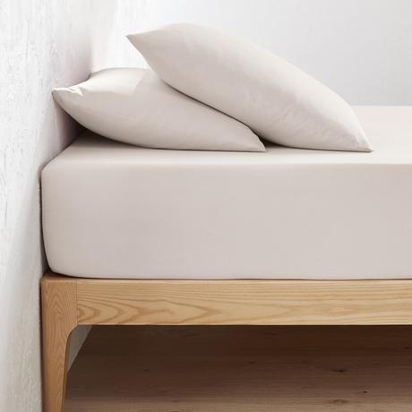 La Redoute Intérieurs Scenario Drap Housse Uni Coton Bio  
