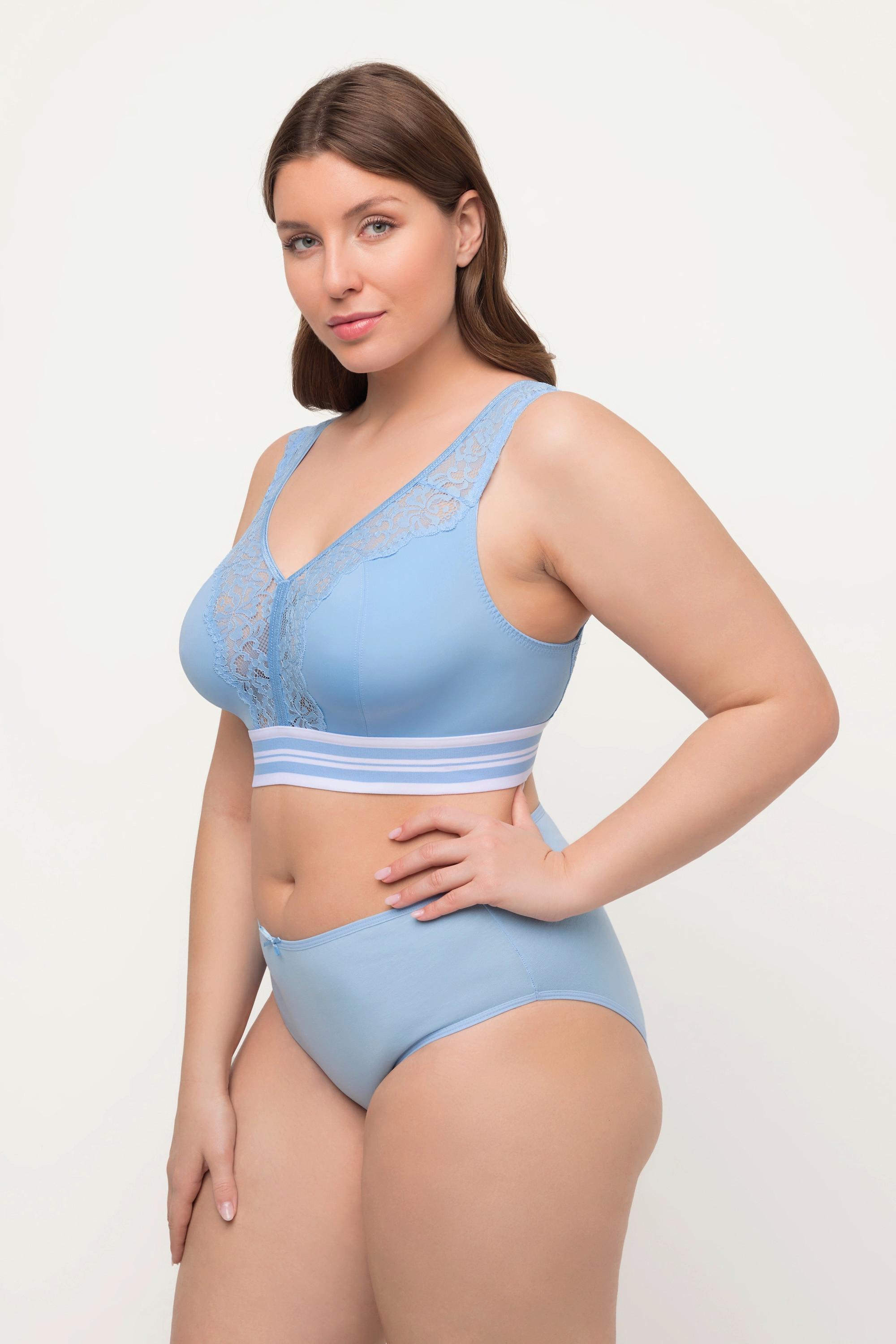 Ulla Popken  Minimizer-Bralette, Spitze, ohne Bügel 