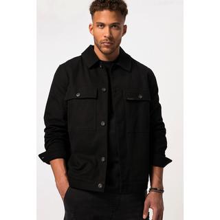 Sthuge Giacca in twill grandi tasche sul petto  