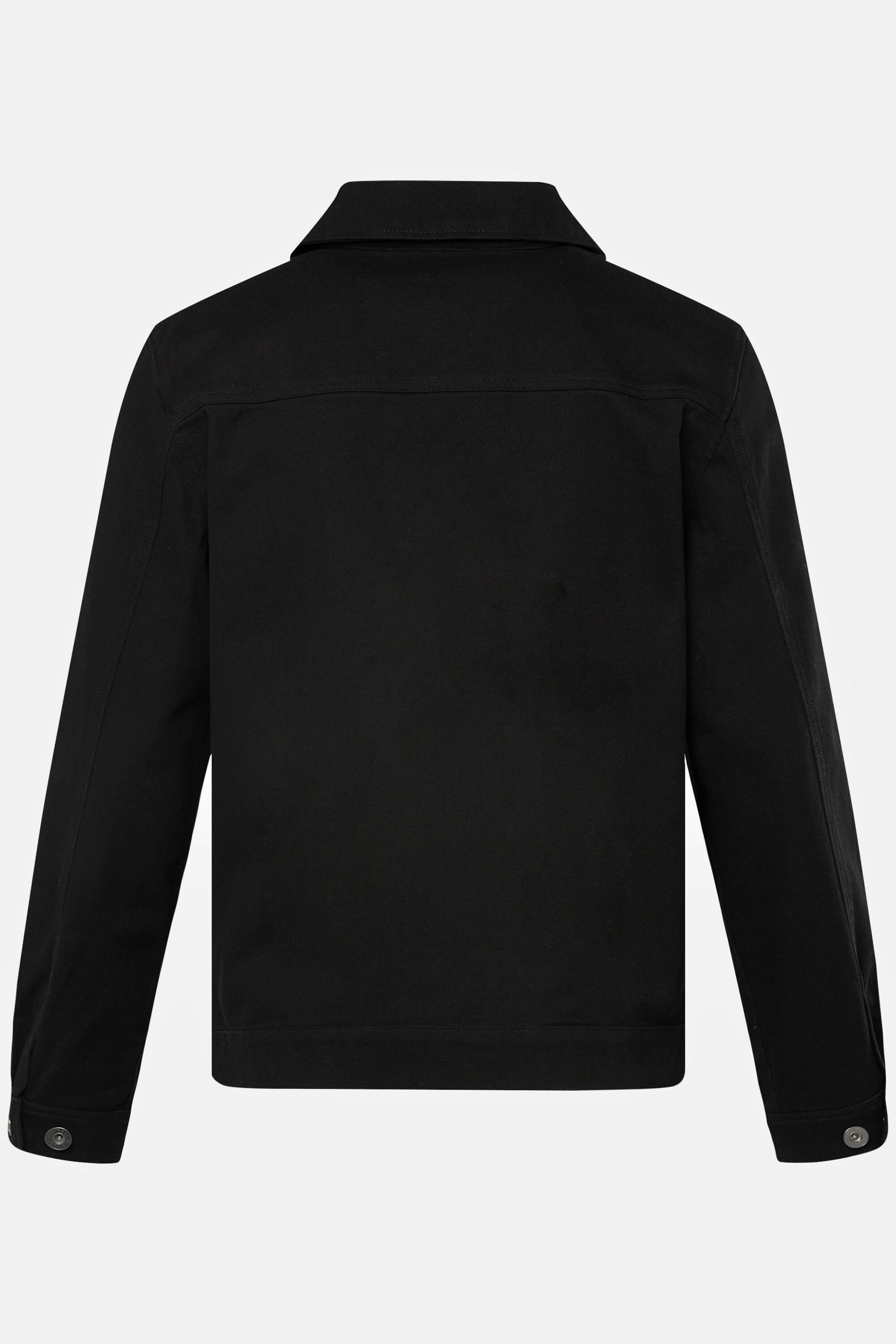 Sthuge Giacca in twill grandi tasche sul petto  