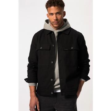 Giacca in twill con grandi tasche, fino alla tg. 8XL