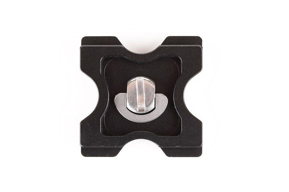 Joby  Joby QR Plate 5K Stativaufsatz Schwarz Aluminium, Gummi, Edelstahl 1/4" 