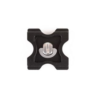 Joby  Joby QR Plate 5K Stativaufsatz Schwarz Aluminium, Gummi, Edelstahl 1/4" 