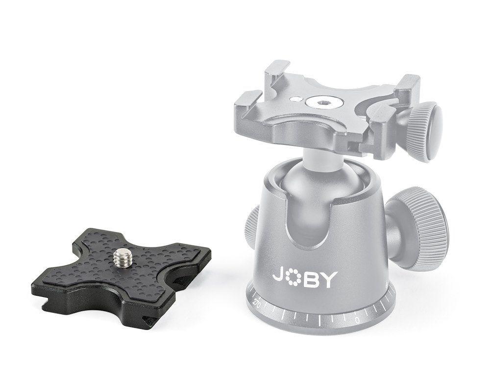 Joby  Joby QR Plate 5K Stativaufsatz Schwarz Aluminium, Gummi, Edelstahl 1/4" 