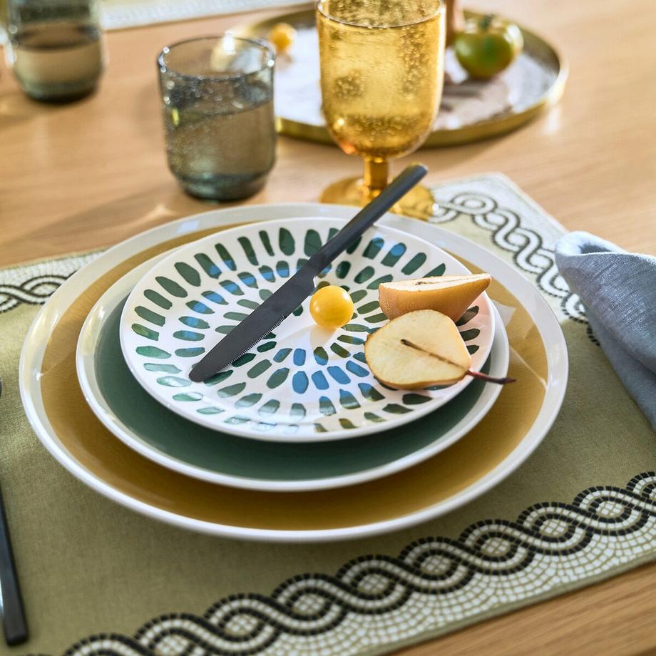 La Redoute Intérieurs 4er-Set Dessertteller Riveri  