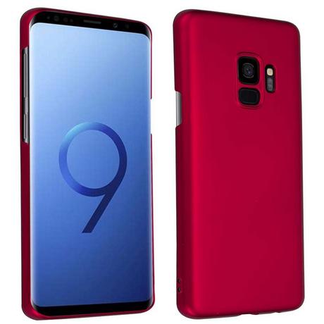 Cadorabo  Housse compatible avec Samsung Galaxy S9 - Hard Case Coque de protection d'aspect métallique contre les rayures et les chocs 