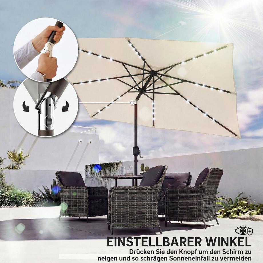 Outsunny Sonnenschirm  