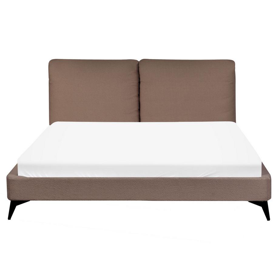 Beliani Letto en Bouclé Scandinavo MELLE  