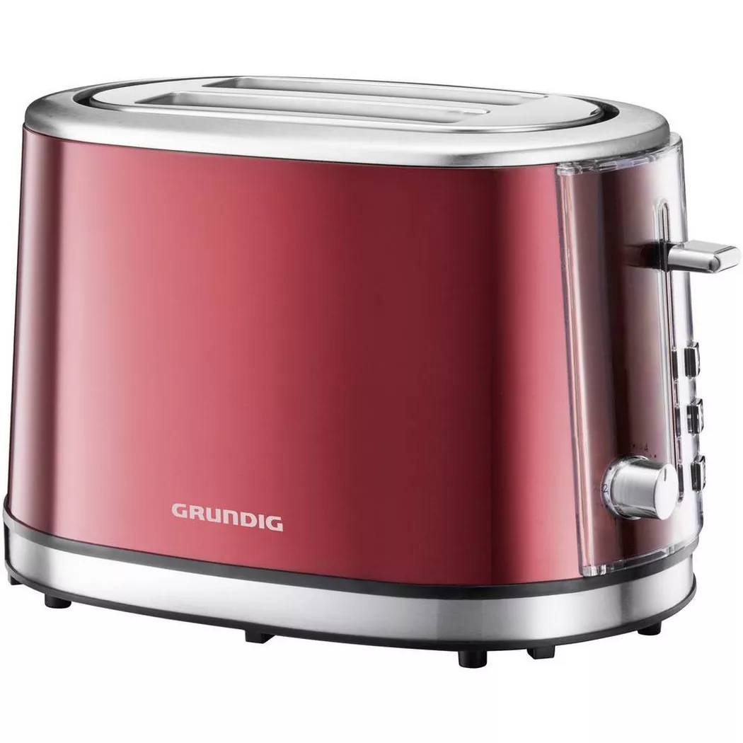 Grundig – Toaster, Rot Bunt