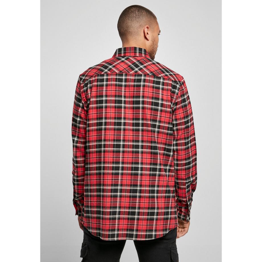 URBAN CLASSICS Camicia a Quadri Maniche Lunghe  