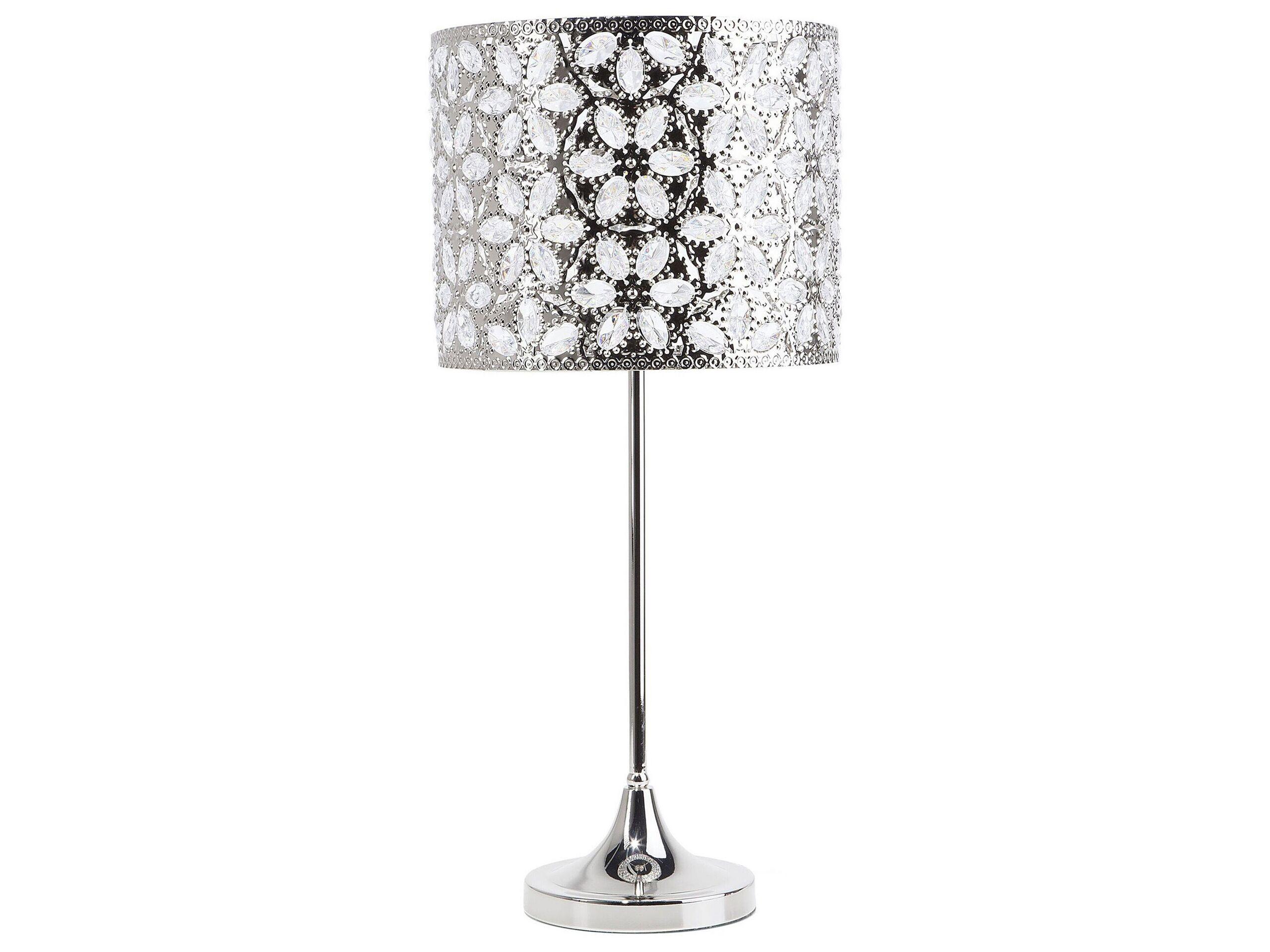 Beliani Lampe à poser en Métal Glamour SAJO  