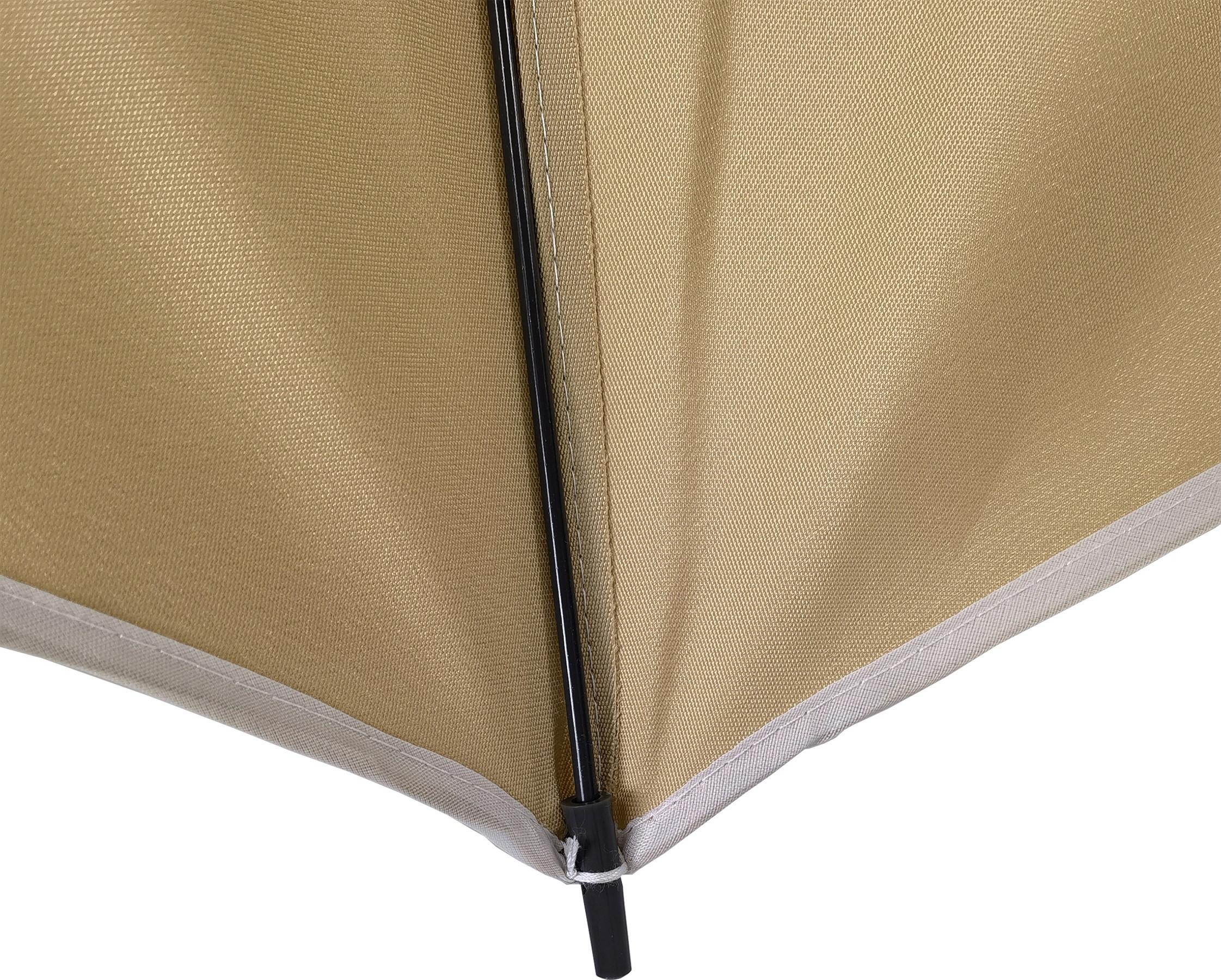 VCM Parasol Parasol de plage Parasol de balcon Parasol de jardin rond Protection UV  