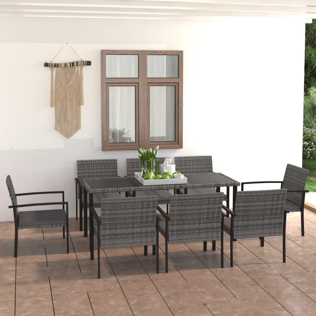 VidaXL Garten-essgruppe poly-rattan  