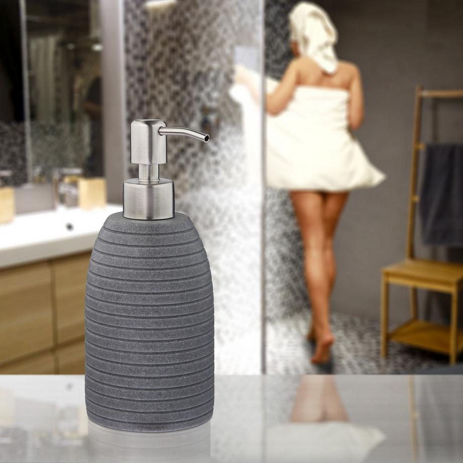 B2X  Pompe à savon en acier inoxydable 