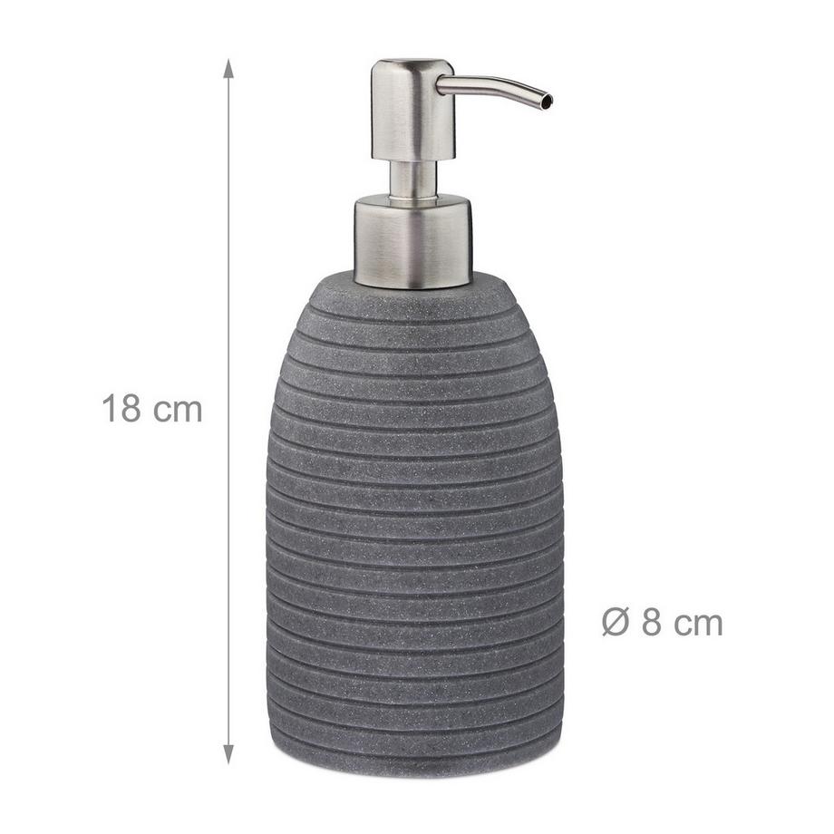 B2X  Pompe à savon en acier inoxydable 