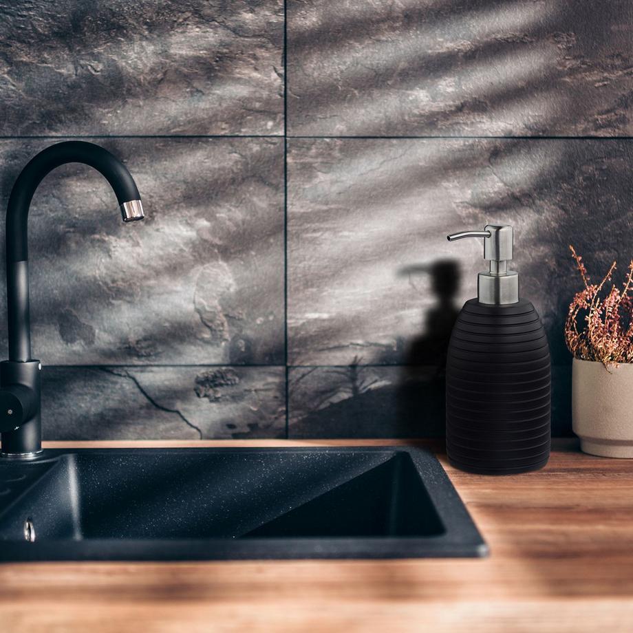 B2X  Pompe à savon en acier inoxydable 