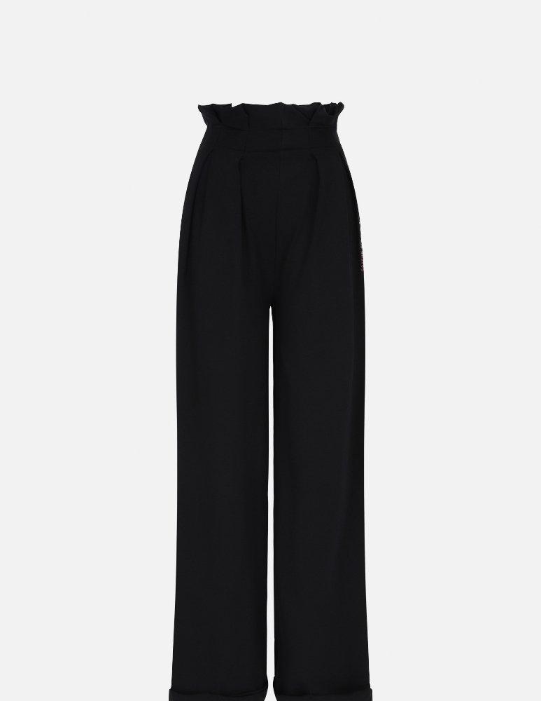 BOXEUR DES RUES  Wide Leg High Waist Pants 