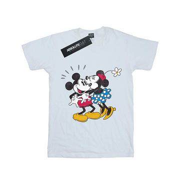 Mickey Mouse Mickey And Minnie Kiss TShirt