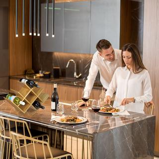 B2X Weinregal aus Bambus  