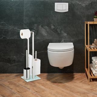 Northio WC indipendente in acciaio e vetro  