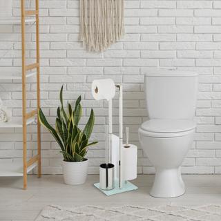 Northio WC indipendente in acciaio e vetro  